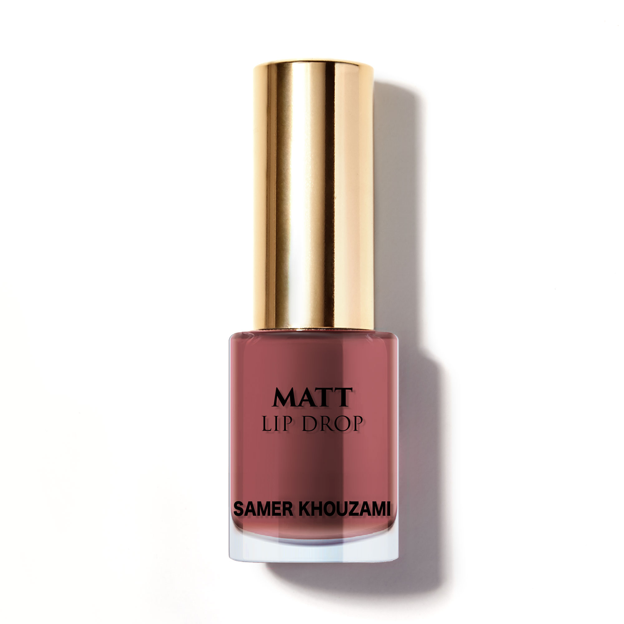 Samer Khouzami Matt Lip Drop Liquid Lipstick - Brandy 306