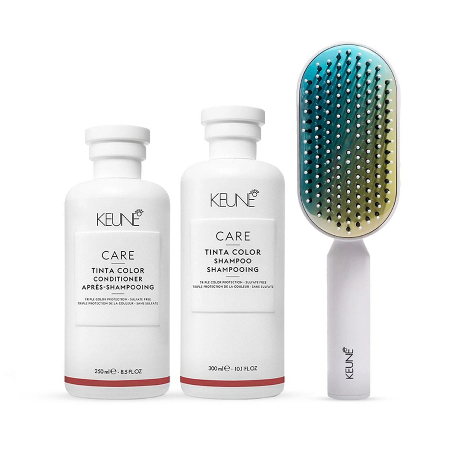 CARE Tinta Color Shampoo & Conditioner with Keune Hair Professional Brush